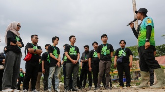 Mahasiswa Green Leadership Academy Tanam Semangat Baru di Tabung Harmoni Hijau