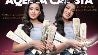 Aqeela Calista Pecah Rekor! Sabet 4 Penghargaan Bergengsi di Infotainment Awards 2025