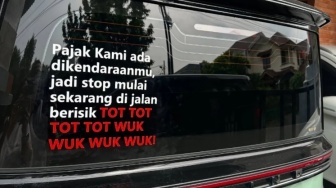 Gerakan 'Stop Tot Tot Wuk Wuk' Menggema, Ini Kata Istana!