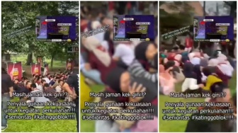 Viral Aksi Perpeloncoan Mahasiswa Baru Diduga Kampus Unsri, Dipaksa Cium Teman