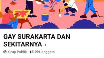 Heboh Grup 'Gay Surakarta dan Sekitarnya' di Medsos, Anggota Hampir 14 Ribu Orang