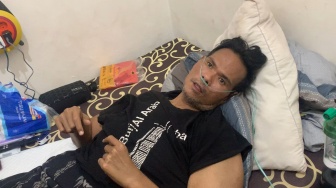 Kondisi Terkini Fahmi Bo, Kaki Sudah Tak Bisa Digerakkan dan Cuma Makan Bubur Sumsum