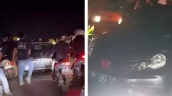 Kronologi Lengkap Honda Brio Diduga Tabrak Lari di Flyover Janti: Korban Luka Parah, Massa Geram