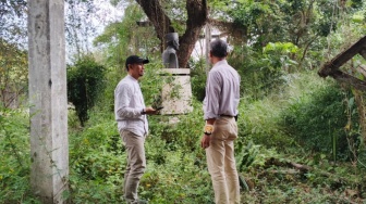 Dibanggakan Luar Negeri, Kondisi Monumen Gesang Kini Tak Terawat hingga Penuh Semak Belukar