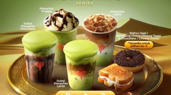 Kopi Kenangan Hadirkan Dubai Royal Pistachio Series, Promo Beli 2 Gratis 1