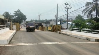 Jembatan Cirokoy Pandeglang Kini Lancar Dua Arah, Kemacetan Berjam-jam Tinggal Kenangan