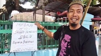 Jalan Kaki 104 Hari dari Medan ke Solo, Sosok Ini Menangis Usai Bertemu Jokowi