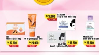 Diskon Gila-Gilaan Alfamart! Produk Skincare dan Body Care Favorit Turun Harga hingga 45%