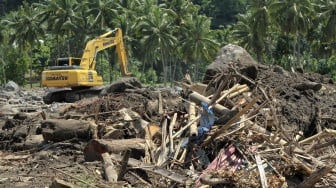 Penanganan dampak banjir bandang di Nagekeo NTT
