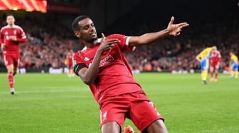 Alexander Isak Usai Cetak Gol Perdana di Liverpool: Rasanya Menyenangkan!