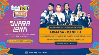 Livin Music Fest Makassar Segera Hadir, Armada dan Danilla Siap Meriahkan Panggung