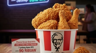 Promo KFC Crazy Deal: Kenyang Seharian, Hemat Mingguan!