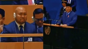 Didit Berkaca-kaca Saat Prabowo Pidato di PBB, Warganet Khawatir Ikut Terjun Politik