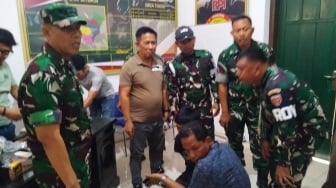 Mencekam! Anggota TNI Mengamuk di Bank, Suara Tembakan Senapan Laras Panjang Terdengar