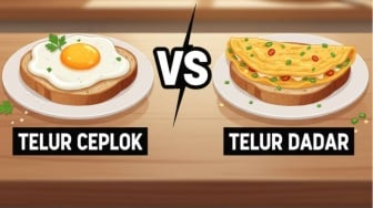 Telur Ceplok vs Dadar, Mana yang Lebih Bergizi? Ini Pilihan Prabowo untuk Menu MBG