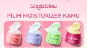 4 Rekomendasi Moisturizer Glad2Glow untuk Kulit Bruntusan, Cuma Rp30 Ribuan Bikin Wajah Glowing