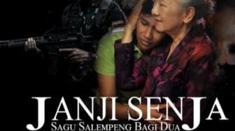 Review Film Janji Senja: Perjuangan Gadis Desa Jadi Prajurit TNI!