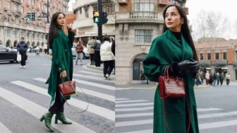 5 Style Outfit Kece ala Kirana Larasati Saat Traveling, Anti Mati Gaya!