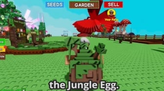 Cara Cepat Dapat Jungle Egg di Grow a Garden, Rahasia Temukan Pet Tiger!