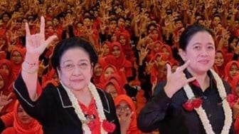 CEK FAKTA: Foto Megawati dan Puan Berbaju Oranye