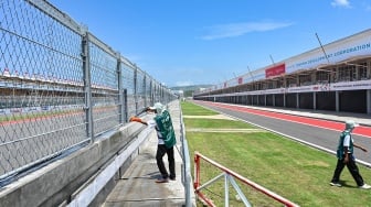 Persiapan Sirkuit Mandalika Jelang Gelaran MotoGP 2025