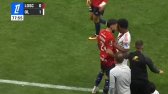Rapor Pemain Lille Usai Ditekuk Lyon: Giroud Mandul, Calvin Verdonk Trengginas