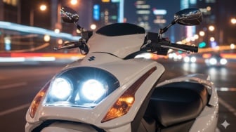 Suzuki Gemma 250: Skutik Futuristik yang Lahir Terlalu Cepat dari Waktunya, XMAX Kalah Unik