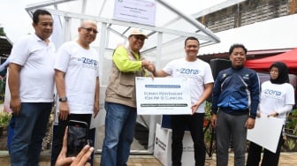 Pengelolaan Sampah Desa Cijaura Bandung Didukung Telkom Lewat Greenhouse dan Tempat Sampah Organik