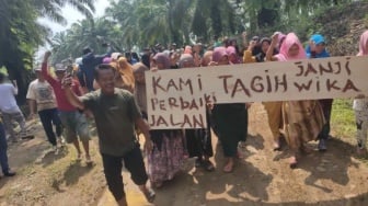 Warga Lebak Demo Usai Jalan Desa Rusak Imbas Pembangunan Tol Serpan, Begini Penjelasan Pihak WIKA