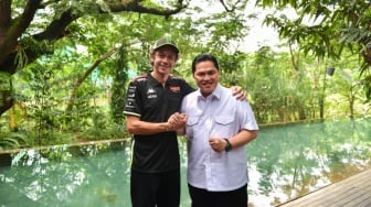 Valentino Rossi Jumpa Ketua Umum PSSI di Jakarta, untuk Apa?