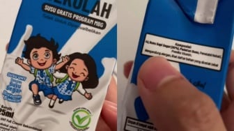 Viral Kualitas Susu MBG Dipertanyakan: Hanya 30 Persen Susu Sapi Segar, Lebih Banyak Airnya?