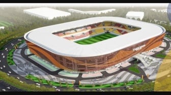Begini Gambar Stadion Rp675 Miliar di Sudiang