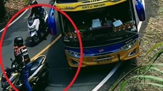 Viral Rombongan Klub Motor Stop Bus di Turunan, Pahami Aturan Touring Ini atau Siap-Siap Dipidana
