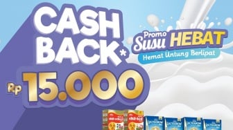 Alfamart Hadirkan Promo Cashback Susu Hebat hingga Rp15.000