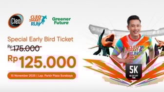 Cleo Smart Run 5K Hadir Kembali di Tahun Ini. Ayo Buruan Daftar Lewat Blibli!