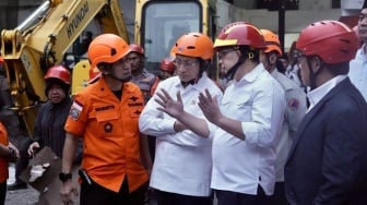 Tinjau Langsung Ponpes Al Khoziny yang Ambruk, Begini Pesan Menag Nasaruddin Umar