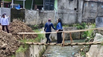 Pemkot Bandar Lampung Ngebut Rehab Jembatan Kali Balau
