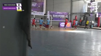 Gol Kilat SMAN 8 Makassar di Menit 9:05 Panaskan Laga Sengit AXIS Nation Cup 2025