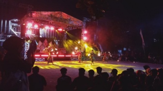 Bumi Watu Obong Jadi Wajah Budaya Gunungkidul di Malam Puncak Mataf Unisa
