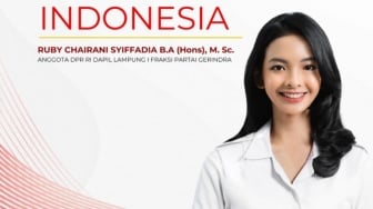 Diisukan Dekat dengan Verrell Bramasta, Ini Pendidikan Ruby Chairani