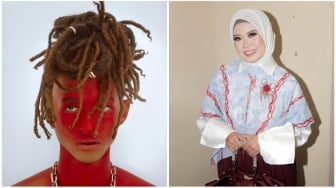 Aksi Musdalifah Tiru Gaya Jaden Smith Di-repost sang Artis, Marah atau Suka?