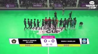 Drama Adu Penalti di ANC 2025: SMAN 3 Babelan vs SMAN 5 Tambun Selatan