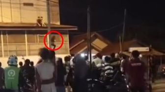 Viral Diduga Maling di Pekanbaru Dilempar dari Atap, Polisi Ungkap Kondisinya