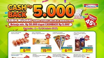 Hemat Maksimal! Nikmati Cashback Rp5.000 di Indomaret dengan Belanja Minimal Rp50.000