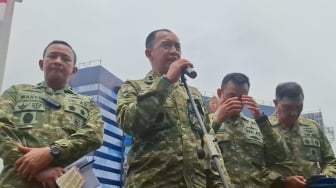 TNI Jelaskan soal Bendera Merah Putih Robek saat Gladi HUT TNI di Monas, Apa Katanya?