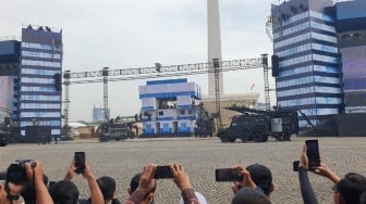 Aksi Serangan Udara hingga Pembebasan Sandera Warnai Gladi Bersih HUT ke-80 TNI
