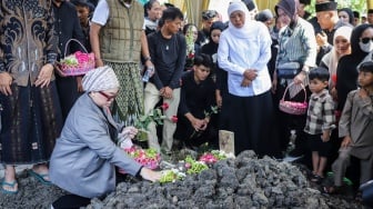 Prosesi Pemakaman Naufal Takdri Al Bari, Atlet Gimnastik yang Meninggal di Rusia