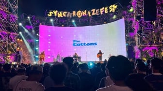 The Cottons Bahas Isu Keracunan MBG di Synchronize Fest, Ada 'Perdebatan' Kecil