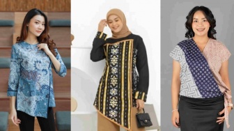 3 Rekomendasi Blouse Batik Stylish untuk OOTD Ngantor, Dijamin Anti-Boring!