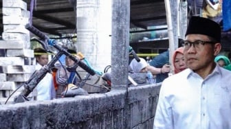 Tinjau Pesantren Al-Khoziny, Cak Imin Minta Pembangunan Gedung Tanpa Ahlinya Harus Dihentikan